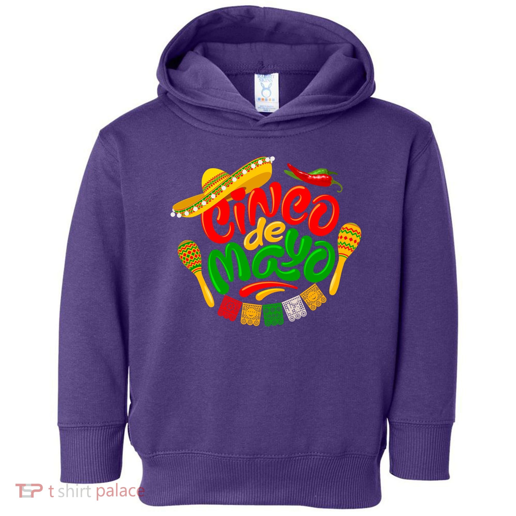 Cinco De Mayo Celebration Fiesta Toddler Hoodie