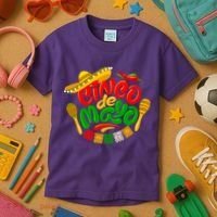 Cinco De Mayo Celebration Fiesta Kids T-Shirt thumb 3