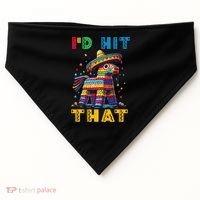 Cinco De Mayo Funny Ideas Id Hit That Pinata Women USA-Made Doggie Bandana thumb 0