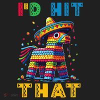 Cinco De Mayo Funny Ideas Id Hit That Pinata Women Beanie thumb 2