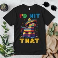Cinco De Mayo Funny Ideas Id Hit That Pinata Women Premium T-Shirt thumb 2