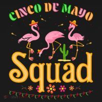 Cinco De Mayo Squad Flamingo Pajama Set thumb 2