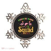 Cinco De Mayo Squad Flamingo Ornament thumb 0