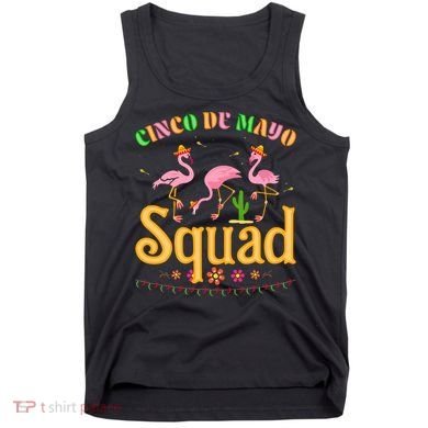 Cinco De Mayo Squad Flamingo Tank Top