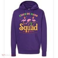 Cinco De Mayo Squad Flamingo Hoodie thumb 0