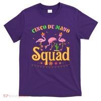 Cinco De Mayo Squad Flamingo T-Shirt thumb 0