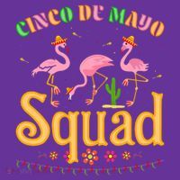 Cinco De Mayo Squad Flamingo Toddler Hoodie thumb 2