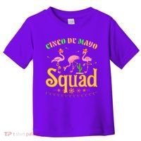 Cinco De Mayo Squad Flamingo Toddler T-Shirt thumb 0
