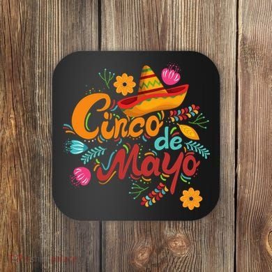 Cinco De Mayo Fiesta Celebration Coaster