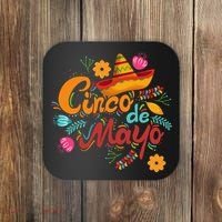 Cinco De Mayo Fiesta Celebration Coaster thumb 0