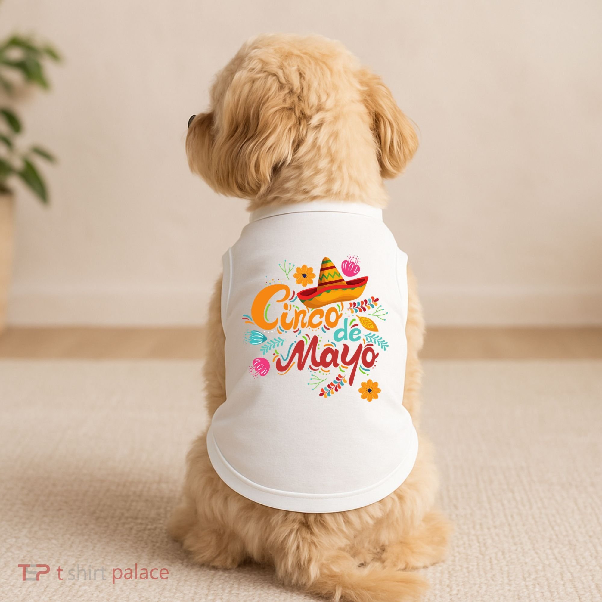Cinco De Mayo Fiesta Celebration Doggie Tank