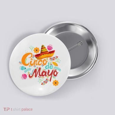 Cinco De Mayo Fiesta Celebration Button