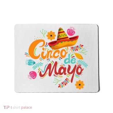 Cinco De Mayo Fiesta Celebration Mousepad