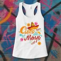 Cinco De Mayo Fiesta Celebration Women's Tank Top thumb 3