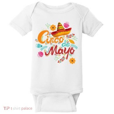 Cinco De Mayo Fiesta Celebration Baby Bodysuit