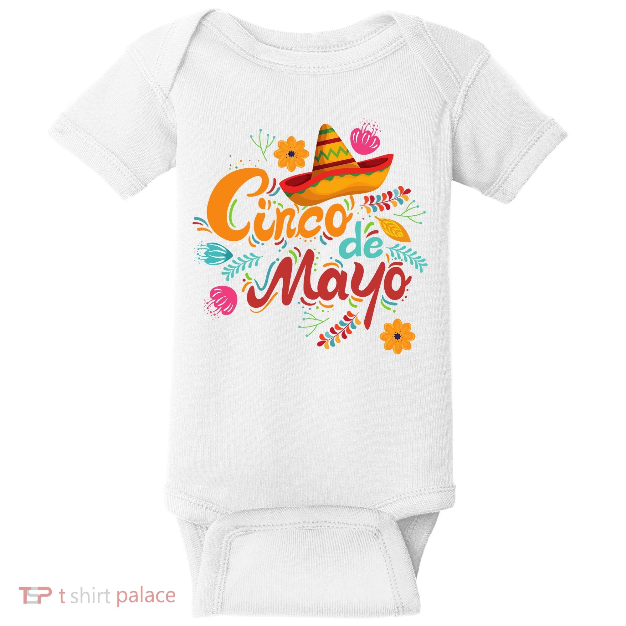 Cinco De Mayo Fiesta Celebration Baby Bodysuit
