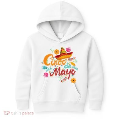 Cinco De Mayo Fiesta Celebration Kids Hoodie