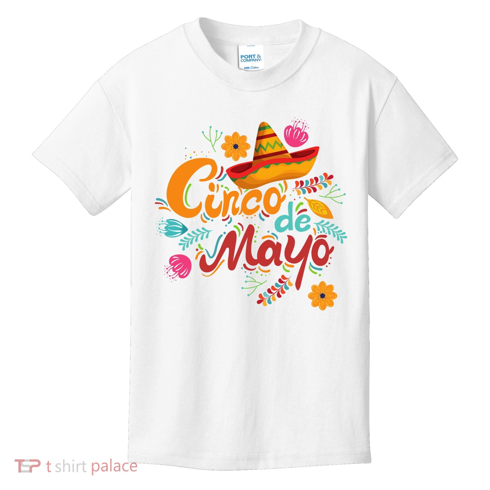Cinco De Mayo Fiesta Celebration Kids T-Shirt