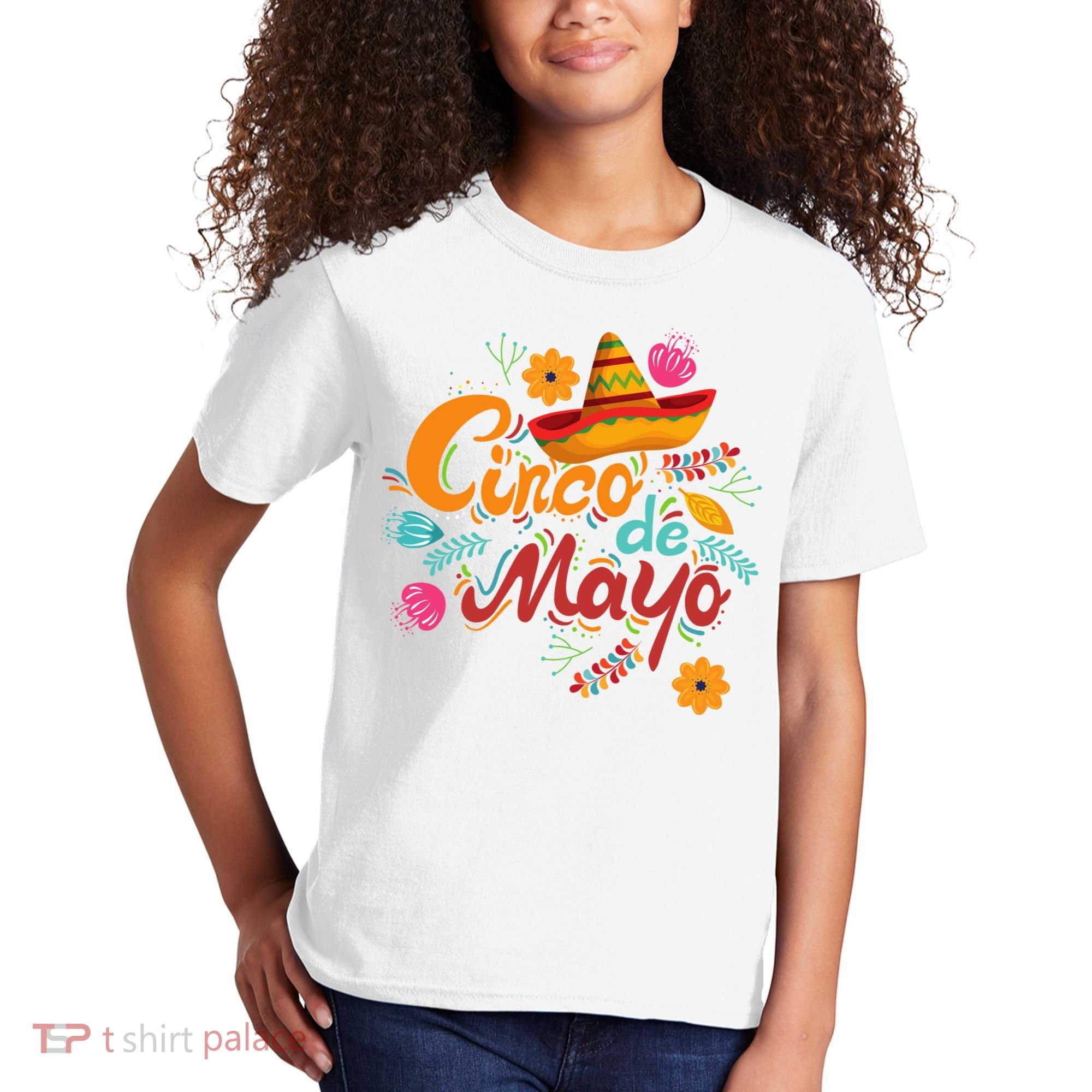 Cinco De Mayo Fiesta Celebration Kids T-Shirt