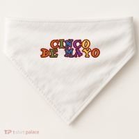 Cinco De Mayo Holiday Gift USA-Made Doggie Bandana thumb 0