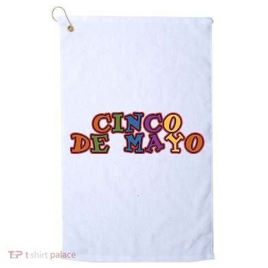 Cinco De Mayo Holiday Gift Golf Towel