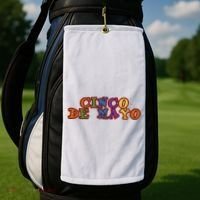 Cinco De Mayo Holiday Gift Golf Towel thumb 2