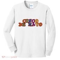 Cinco De Mayo Holiday Gift Kids Long Sleeve Shirt thumb 0