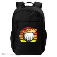 Cinco de Mayo Golf Ball With Sombrero Golfer Mexican Fiesta Backpack thumb 0