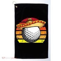 Cinco de Mayo Golf Ball With Sombrero Golfer Mexican Fiesta Golf Towel thumb 0