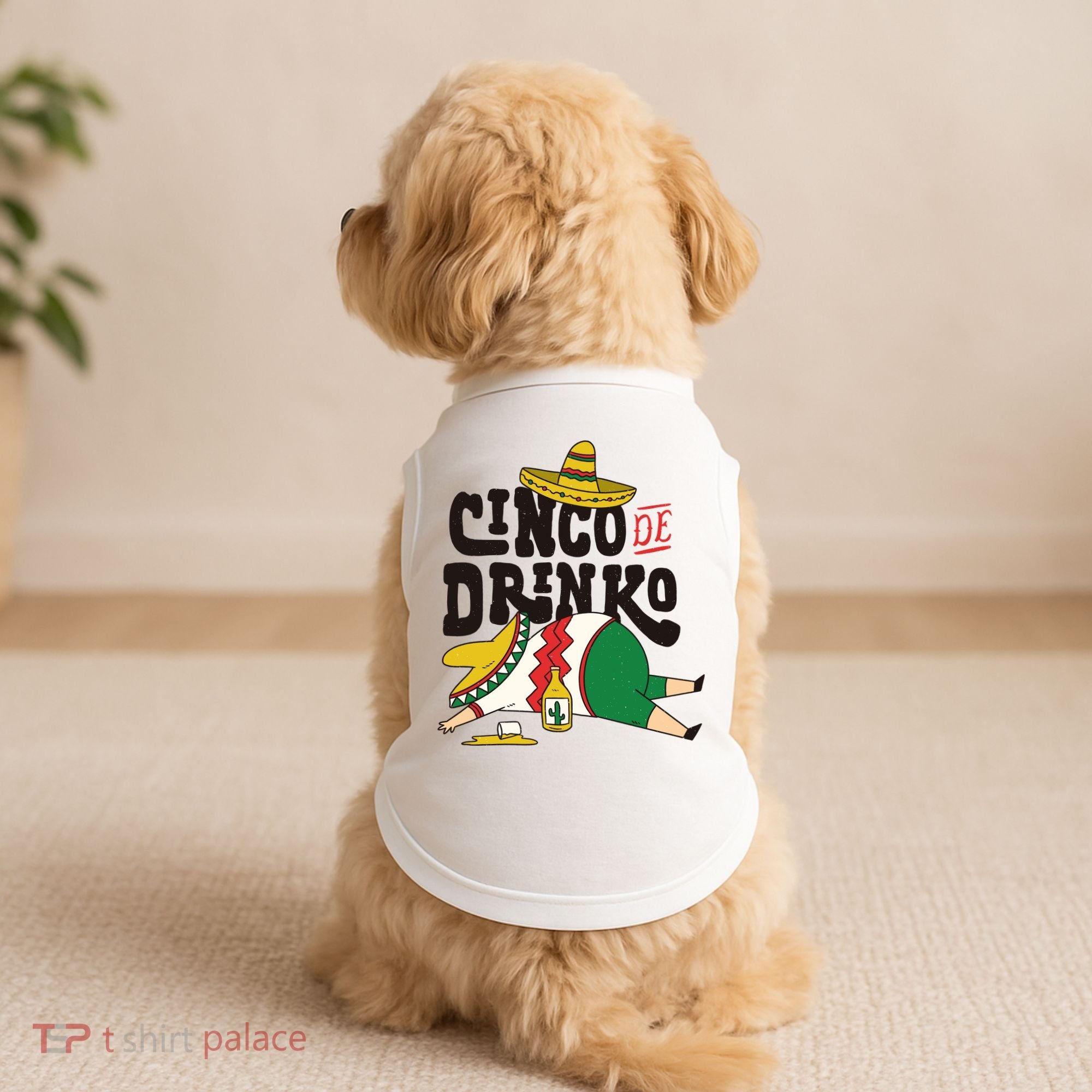 Cinco De Mayo Doggie Tank
