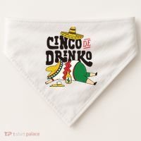Cinco De Mayo USA-Made Doggie Bandana thumb 0