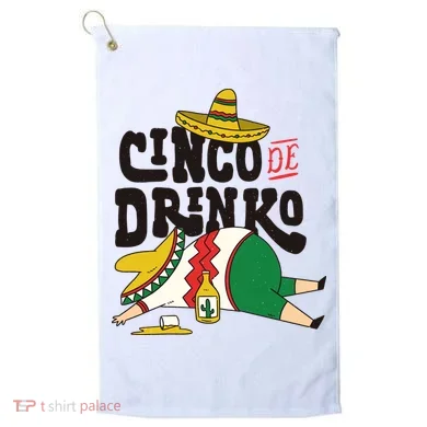 Cinco De Mayo Golf Towel