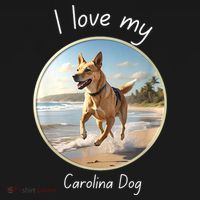 Carolina Dog Matter Dog Running On Beach Toddler Hoodie thumb 2