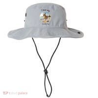 Carolina Dog Matter Dog Running On Beach Bucket Hat thumb 0