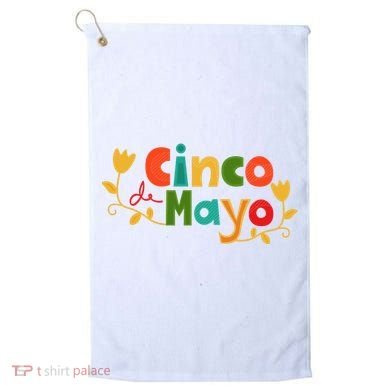 Cinco De Mayo Celebration Golf Towel