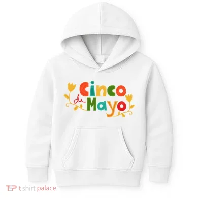 Cinco De Mayo Celebration Kids Hoodie