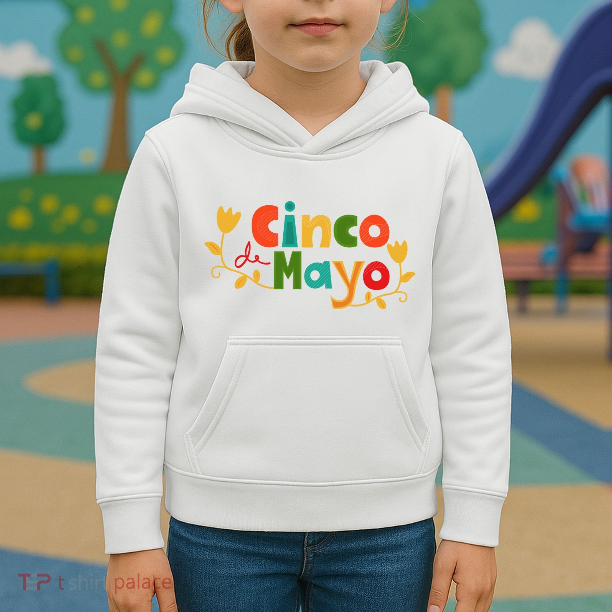 Cinco De Mayo Celebration Kids Hoodie