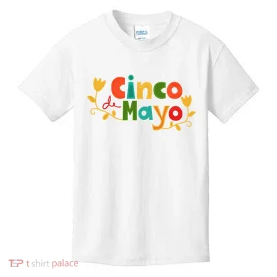 Cinco De Mayo Celebration Kids T-Shirt