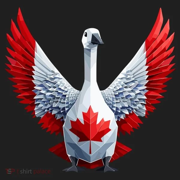Canada Day Maple Leaf Bird Women's Sweatshirt