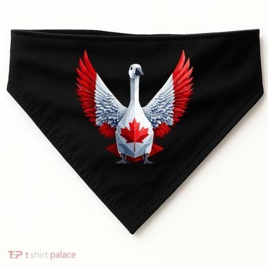 Canada Day Maple Leaf Bird USA-Made Doggie Bandana