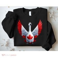 Canada Day Maple Leaf Bird Sweatshirt thumb 2