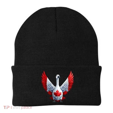 Canada Day Maple Leaf Bird Beanie