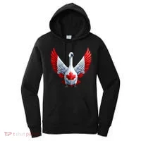 Canada Day Maple Leaf Bird Women's Hoodie thumb 0