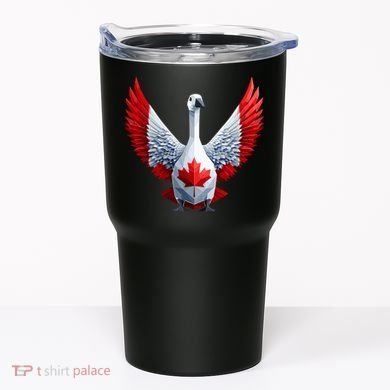 Canada Day Maple Leaf Bird Tumbler