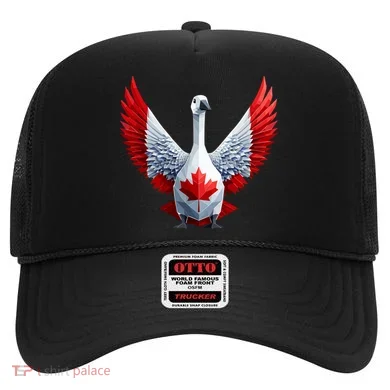 Canada Day Maple Leaf Bird Hat