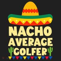 Cinco De Mayo Mexican Golf Nacho Average Golfer Women's Sweatshirt thumb 2