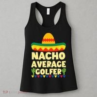 Cinco De Mayo Mexican Golf Nacho Average Golfer Women's Tank Top thumb 3
