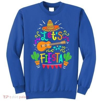 Cinco De Mayo Gift For Mexican Guitar Cactus Gift Sweatshirt
