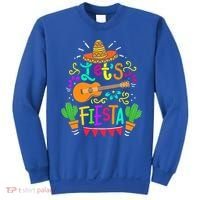 Cinco De Mayo Gift For Mexican Guitar Cactus Gift Sweatshirt thumb 0