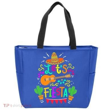 Cinco De Mayo Gift For Mexican Guitar Cactus Gift Tote Bag